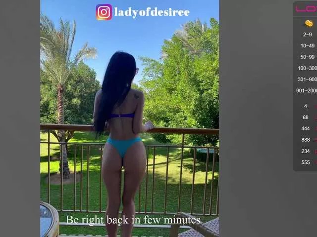 Freechat LadyOfDesire on BongaCams