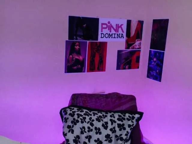 Freechat PinkDomina01 on BongaCams
