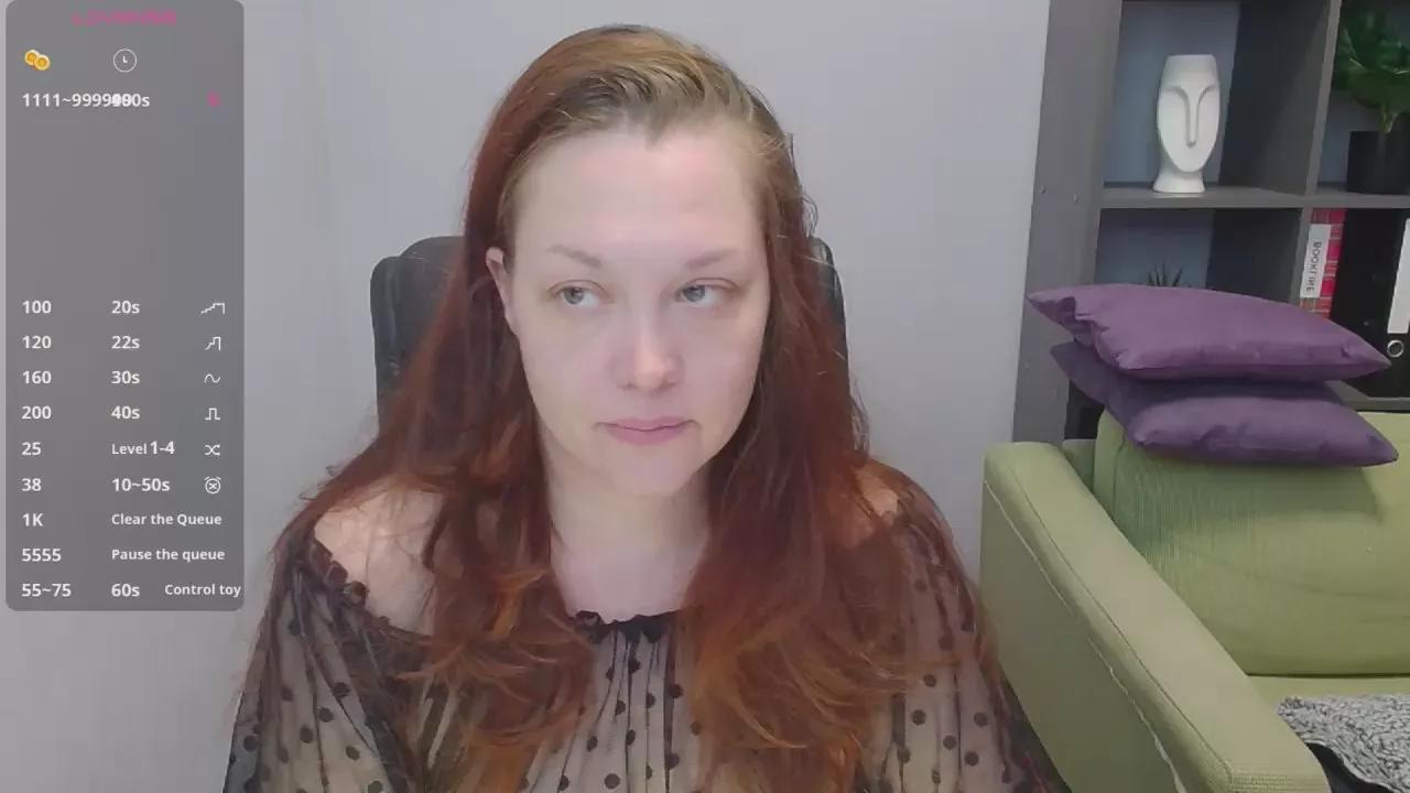CutieGinger on Cam4 