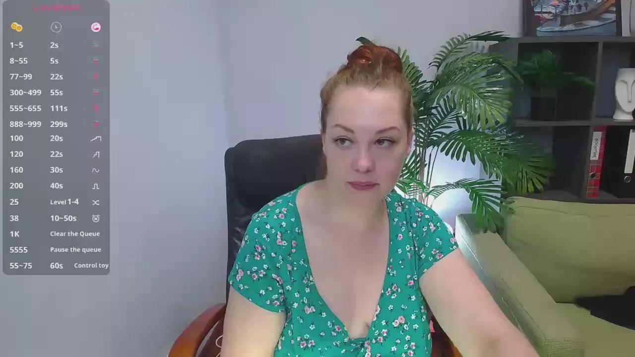 CutieGinger on Cam4 
