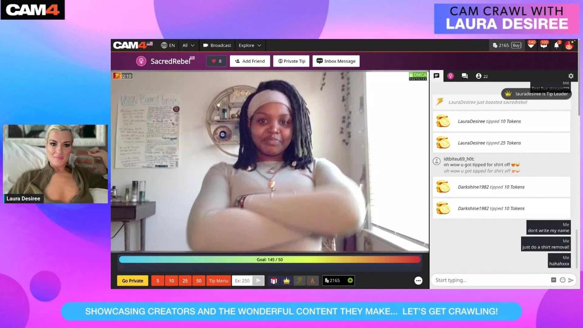 LauraDesiree on Cam4 